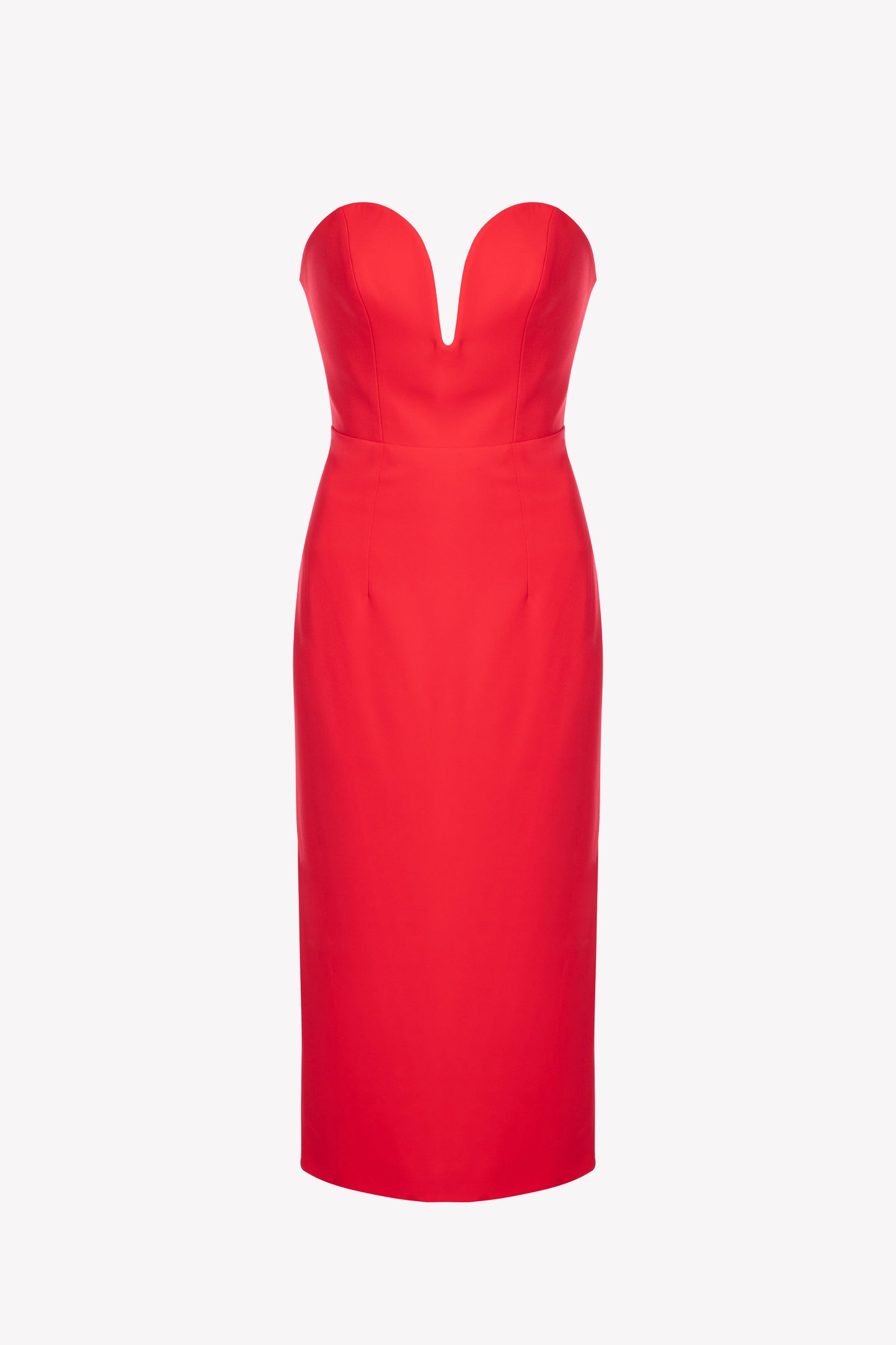 ASTRID Midi Dress in Red