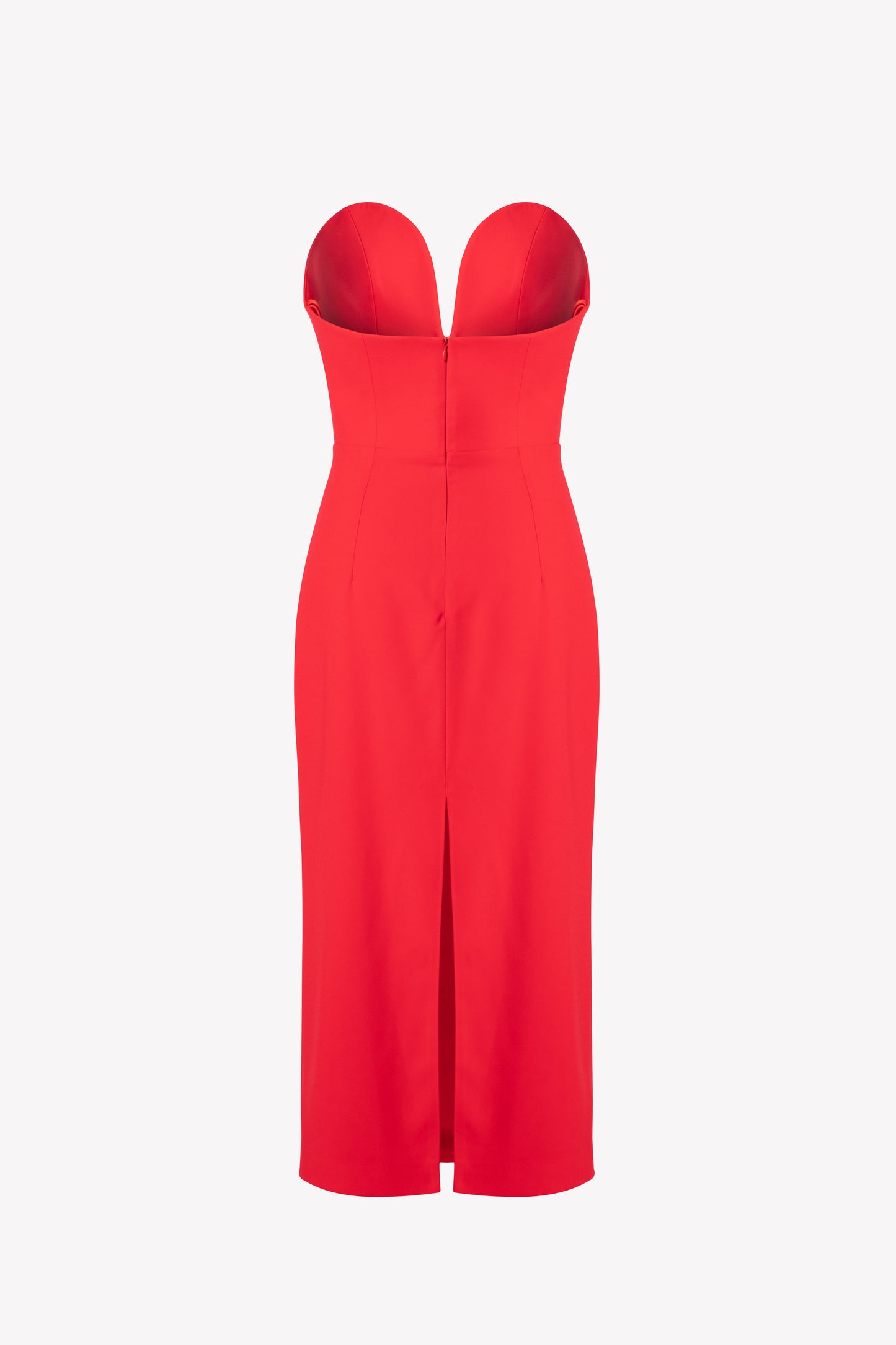 ASTRID Midi Dress in Red