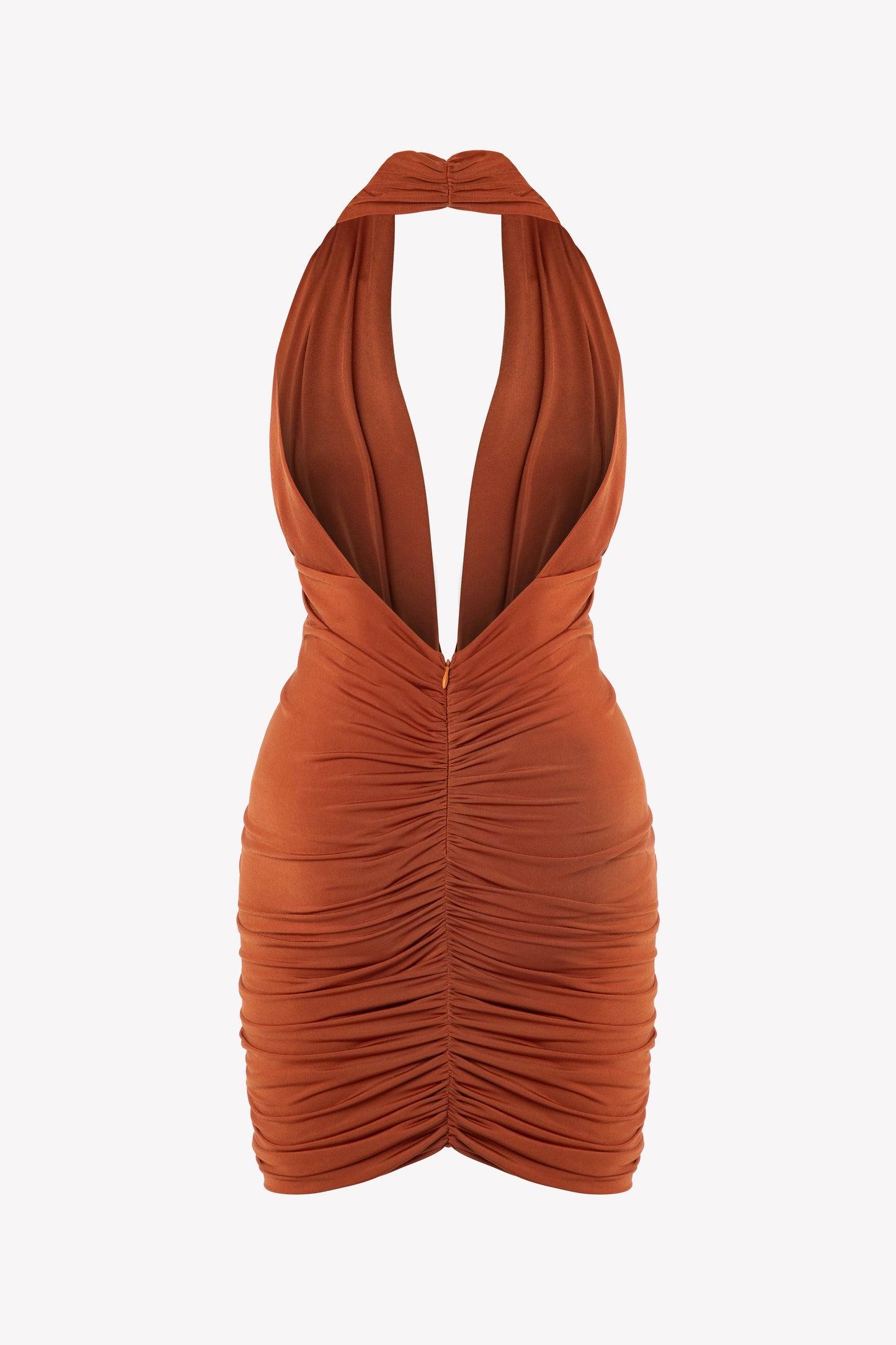 ARIENE Mini Dress in Cinnamon